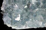 Sky Blue Celestine (Celestite) Crystal Cluster - Madagascar #158282-2